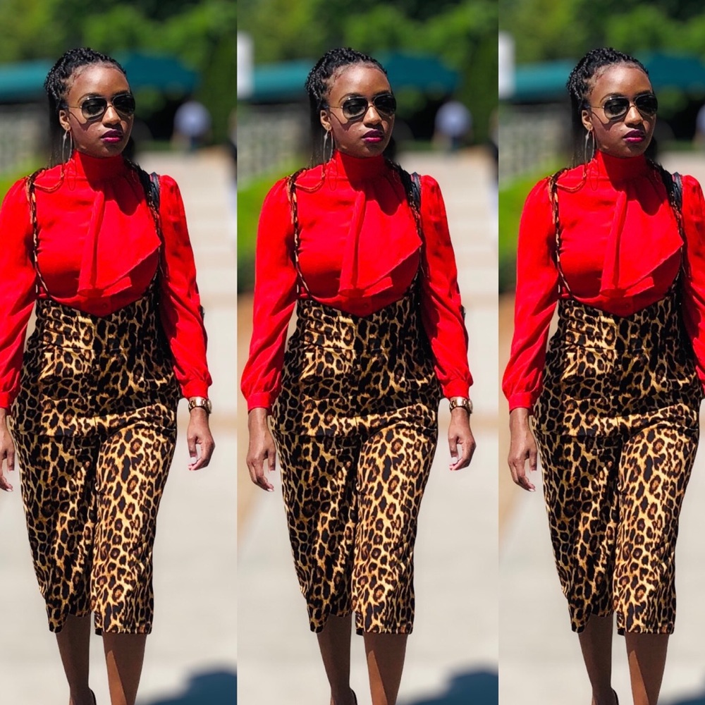 Leopard Ever- After overalls